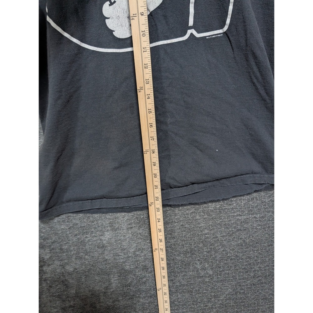 Nintendo Super Mario Bros Bullet Bill Graphic T-Shirt Black 2009 Retro Gamer L - Picture 3 of 5